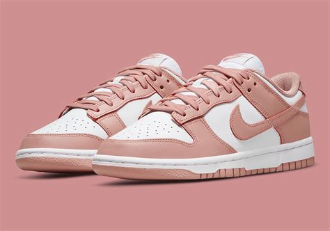 low rose whisper nike dunk.